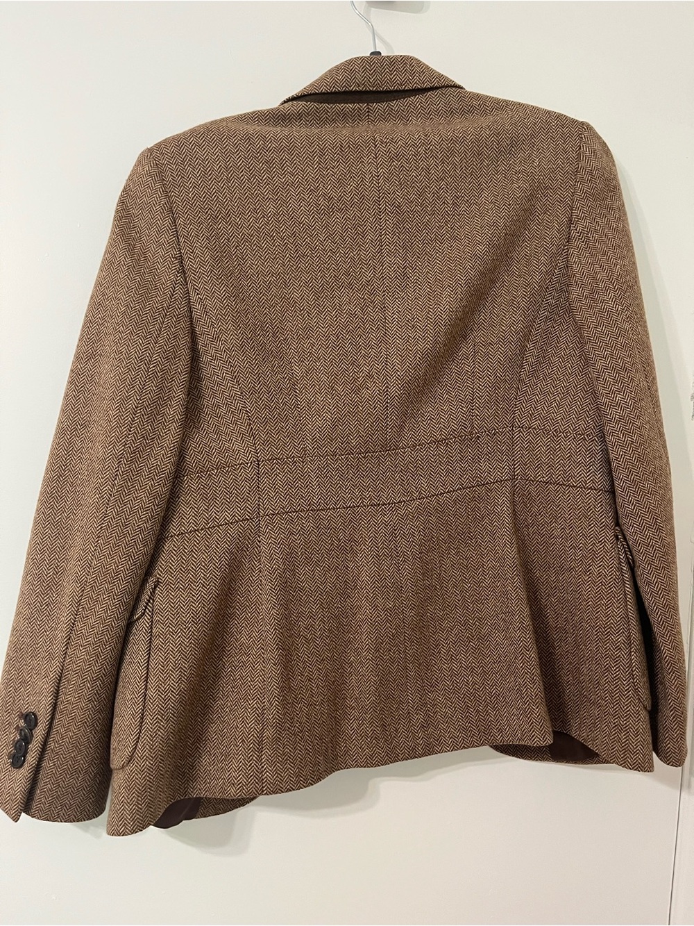 Brooks Brothers Brown Herringbone Blazer Jacket - Picture 2 of 3